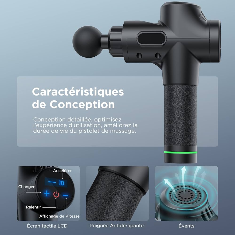 Pistolet de Massage Electrique