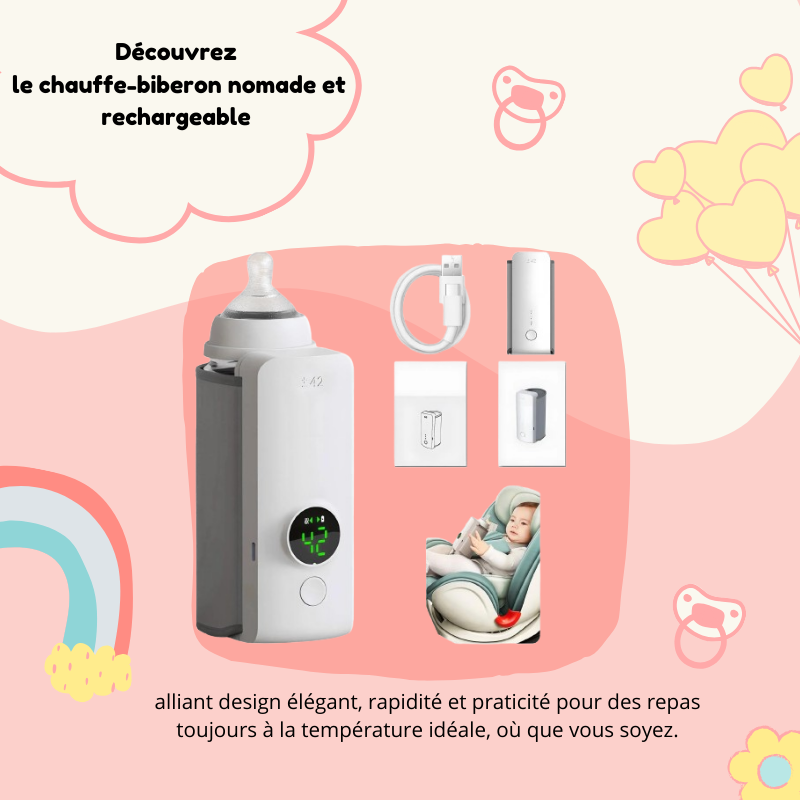 Chauffe-Biberon Portable Electrique