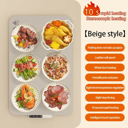 Plaque Chauffante Electrique Pliable en Silicone