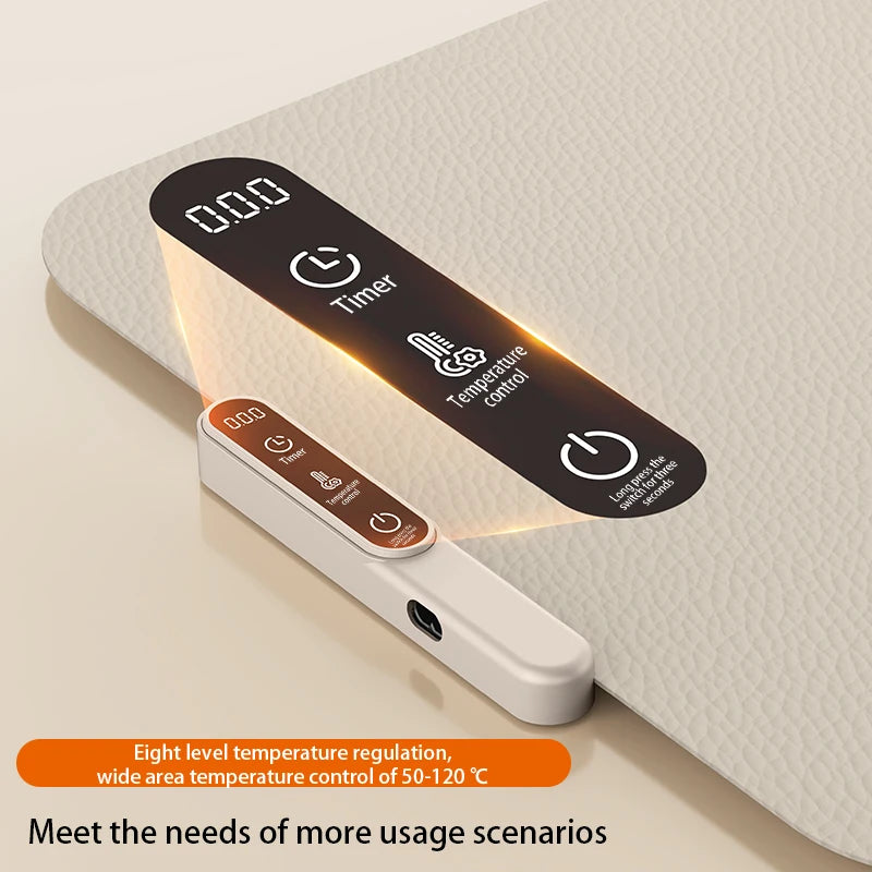 Plaque Chauffante Electrique Pliable en Silicone