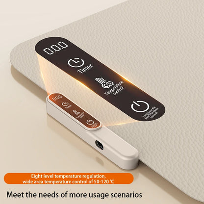 Plaque Chauffante Electrique Pliable en Silicone