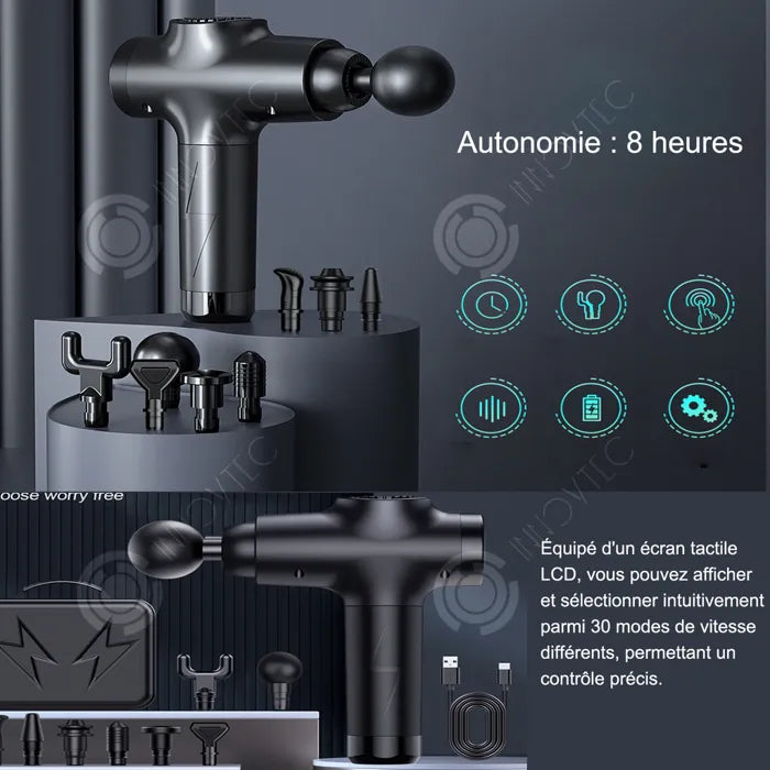 Pistolet de Massage Electrique